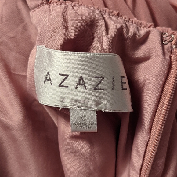 Azazie Leslie Bridesmaid Dress - Dusty Rose (Discontinued Color) - Picture 5 of 11